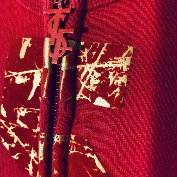 Triple Five Soul Double Zip Hoodie w/ Gold Print - Picture 3 of 8